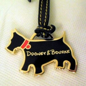 Dooney & Bourke Scottie Dog Handbag Purse Charm RARE